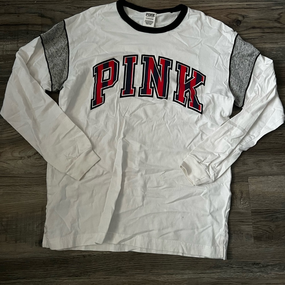 Pink brand long sleeve shirt